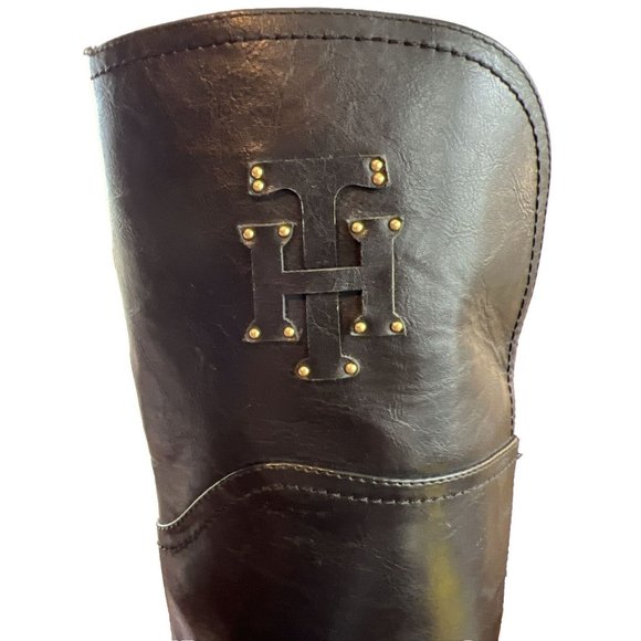 Tommy Hilfiger Gerrie Knee High Side-Zip Riding Boots Women’s Sz 5.5 - Picture 4 of 15